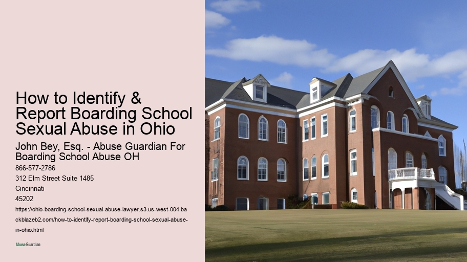 How to Identify & Report Boarding School Sexual Abuse in Ohio 